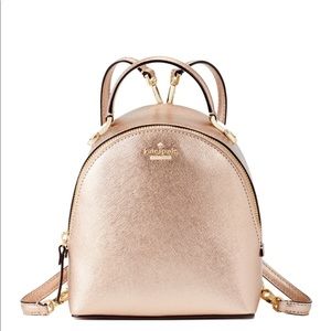 NWOT Kate Spade Cameron Binc Backpack Rose Gold